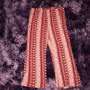 Bohemian chic pants.